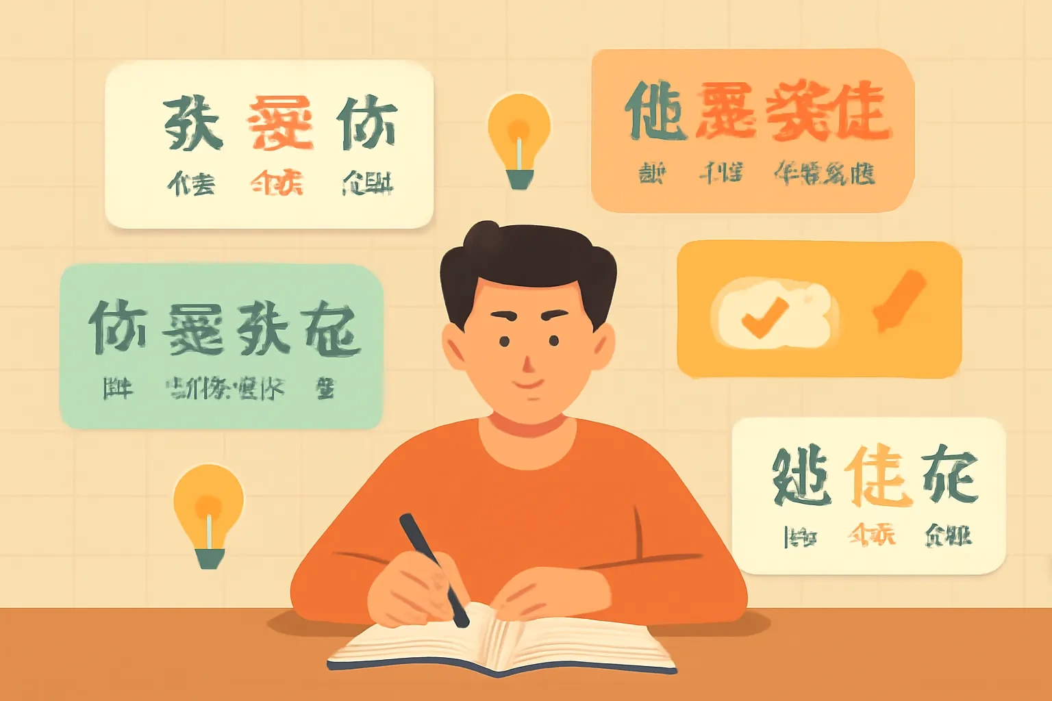 Học ngữ pháp tiếng Trung hiệu quả: từ quy tắc cơ bản đến vận dụng tự nhiên