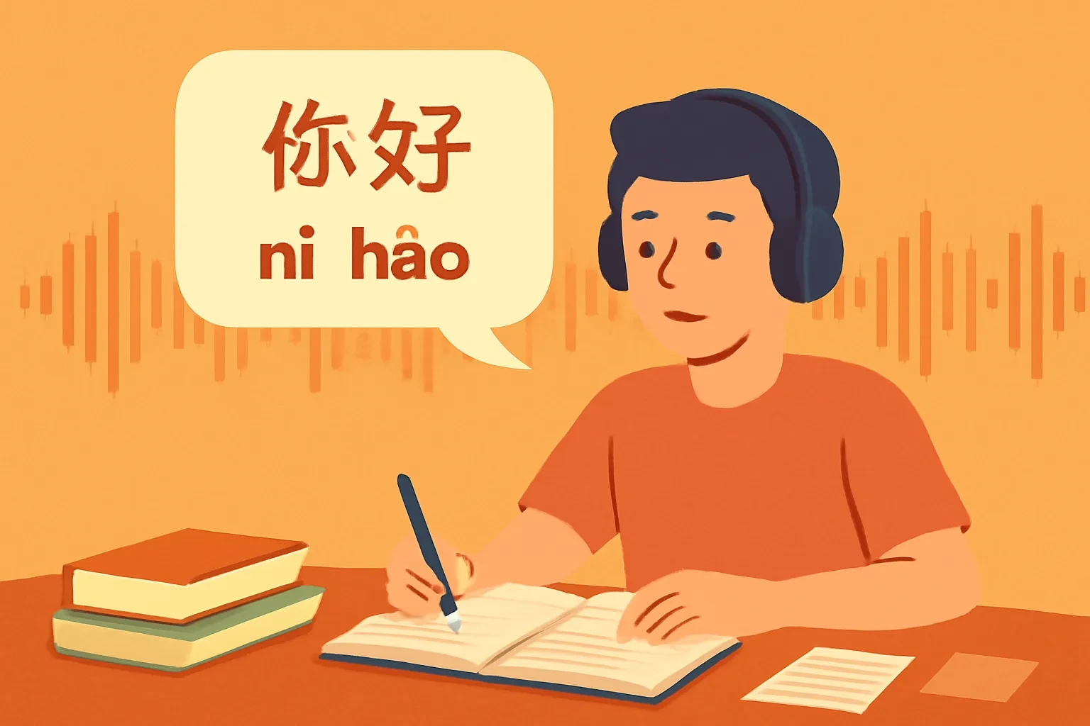 Luyện nghe tiếng Trung qua đoạn hội thoại ngắn: từ câu đơn tới cuộc trò chuyện thực tế
