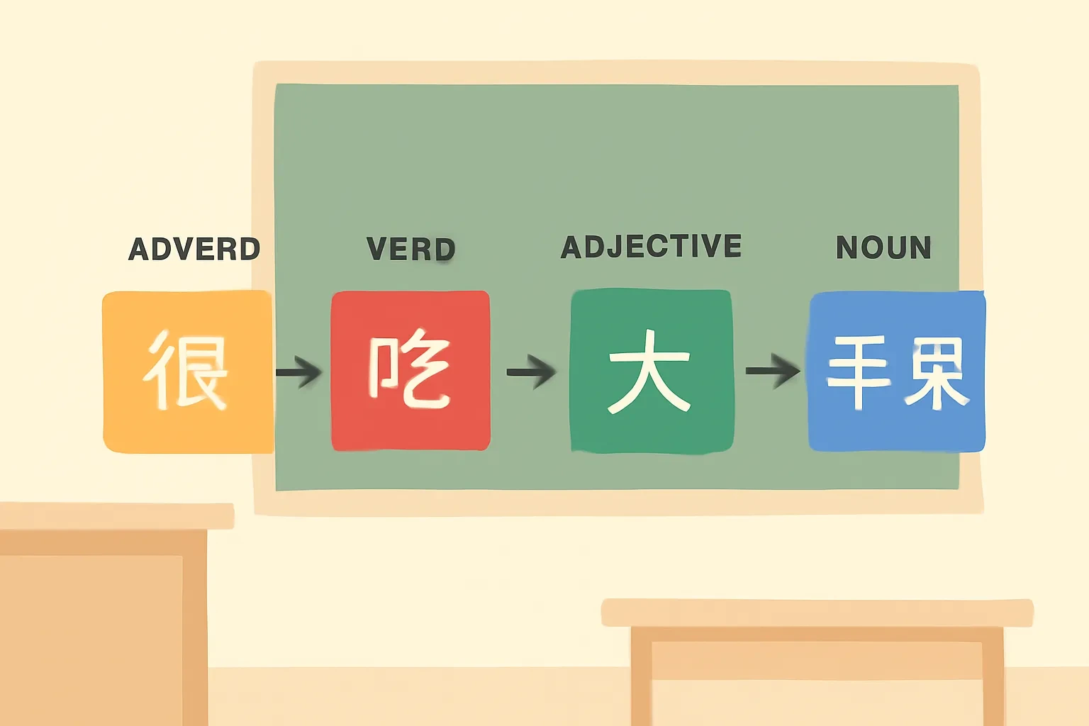 Từ loại trong tiếng Trung: cách nhận biết và dùng đúng vị trí