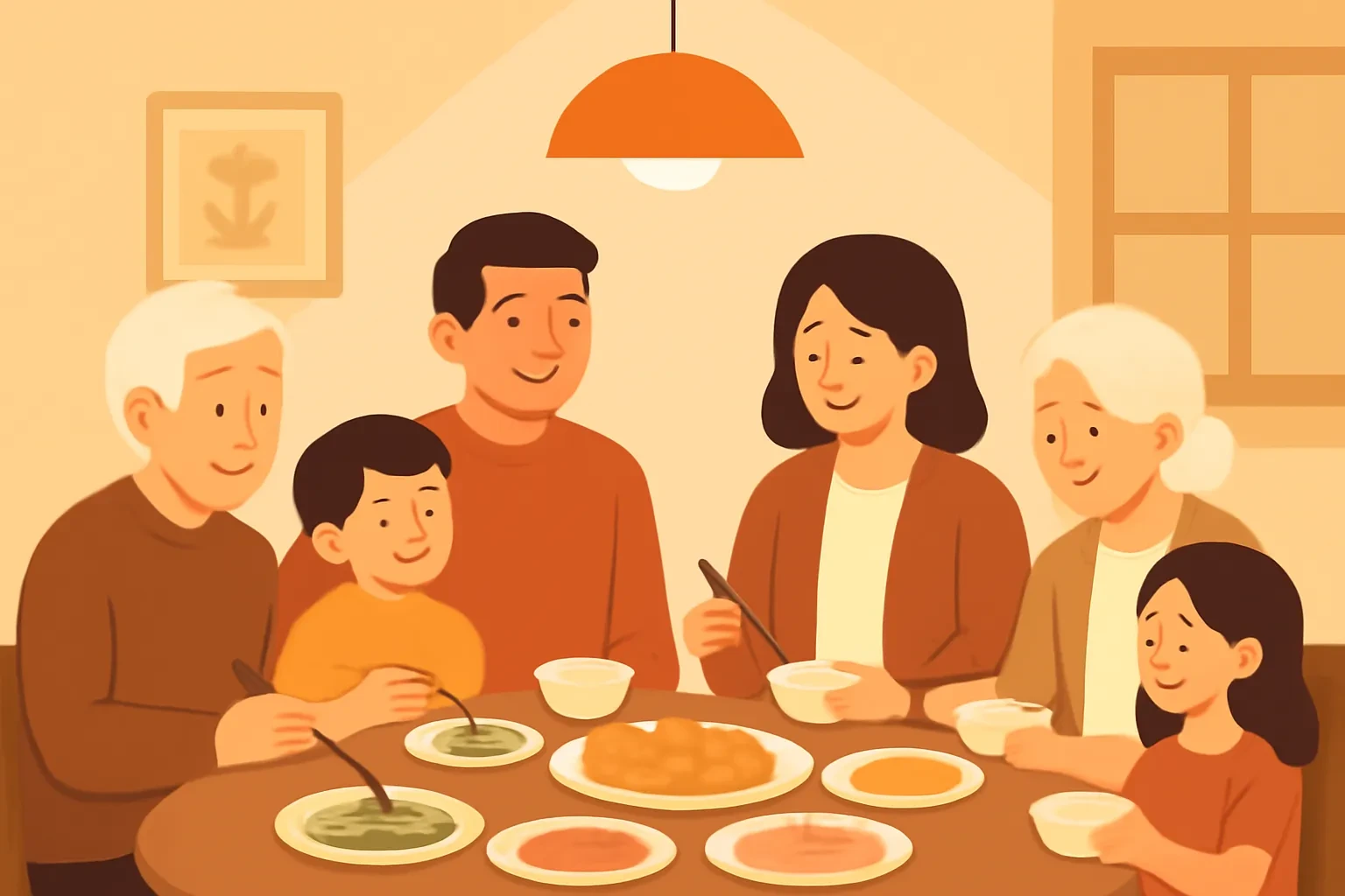 Từ vựng tiếng Trung về gia đình và quan hệ: cách nói tự nhiên trong các tình huống gần gũi