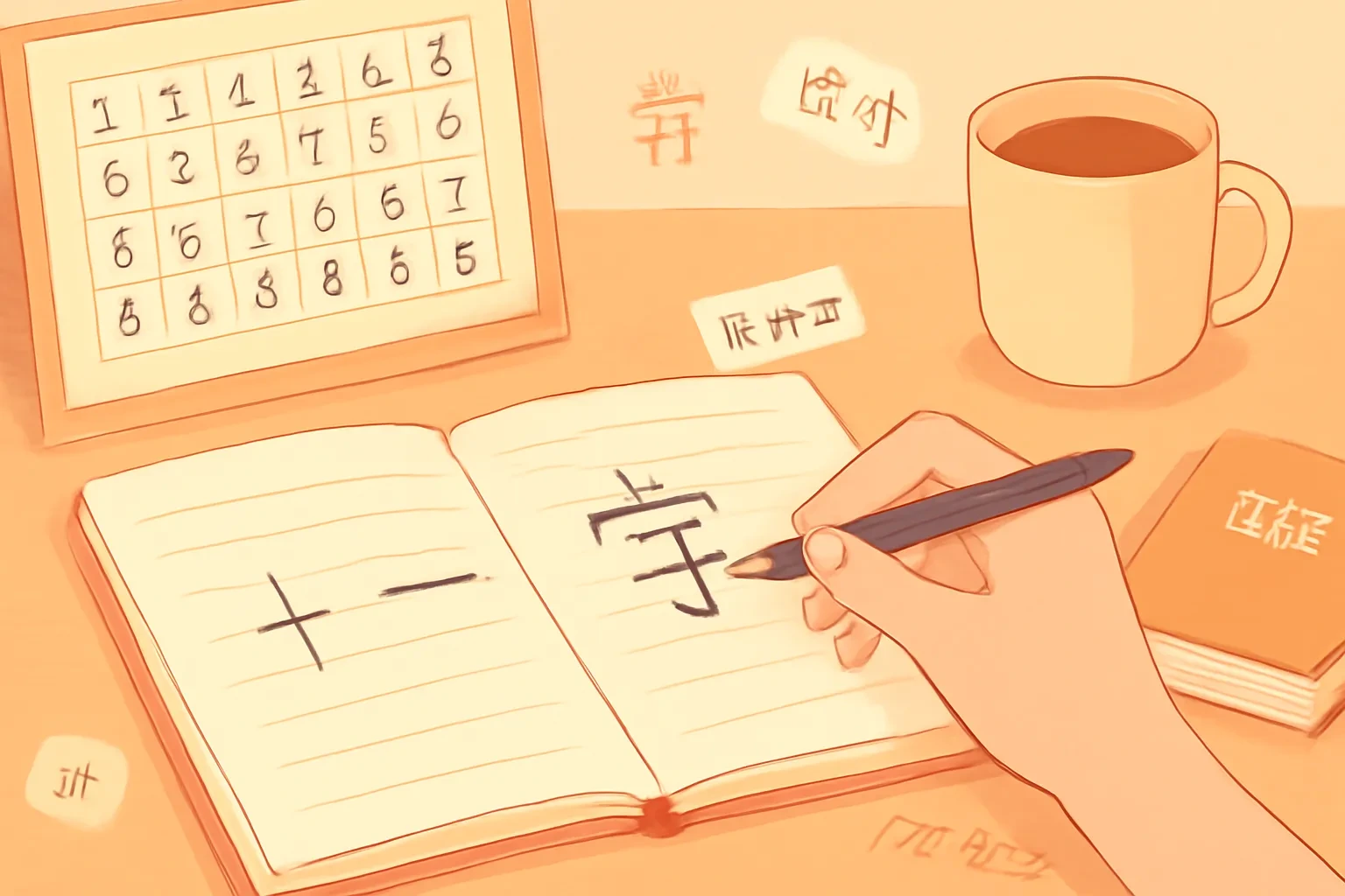 Viết tiếng Trung từ đơn giản tới phức tạp: bước đệm để viết thành thạo